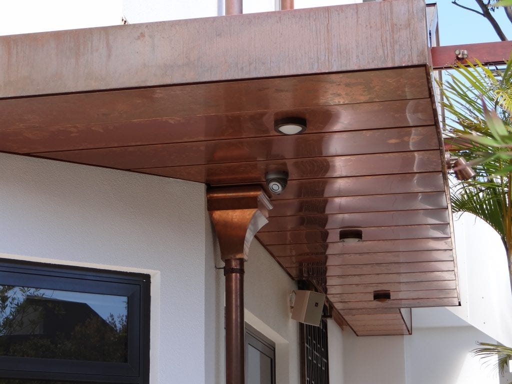 copper roofing