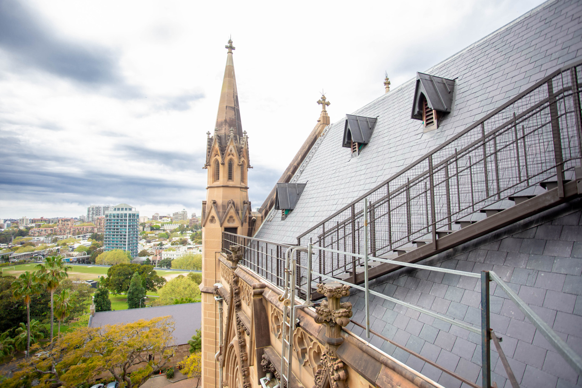 Roofing Project - St Mary's Cathedral